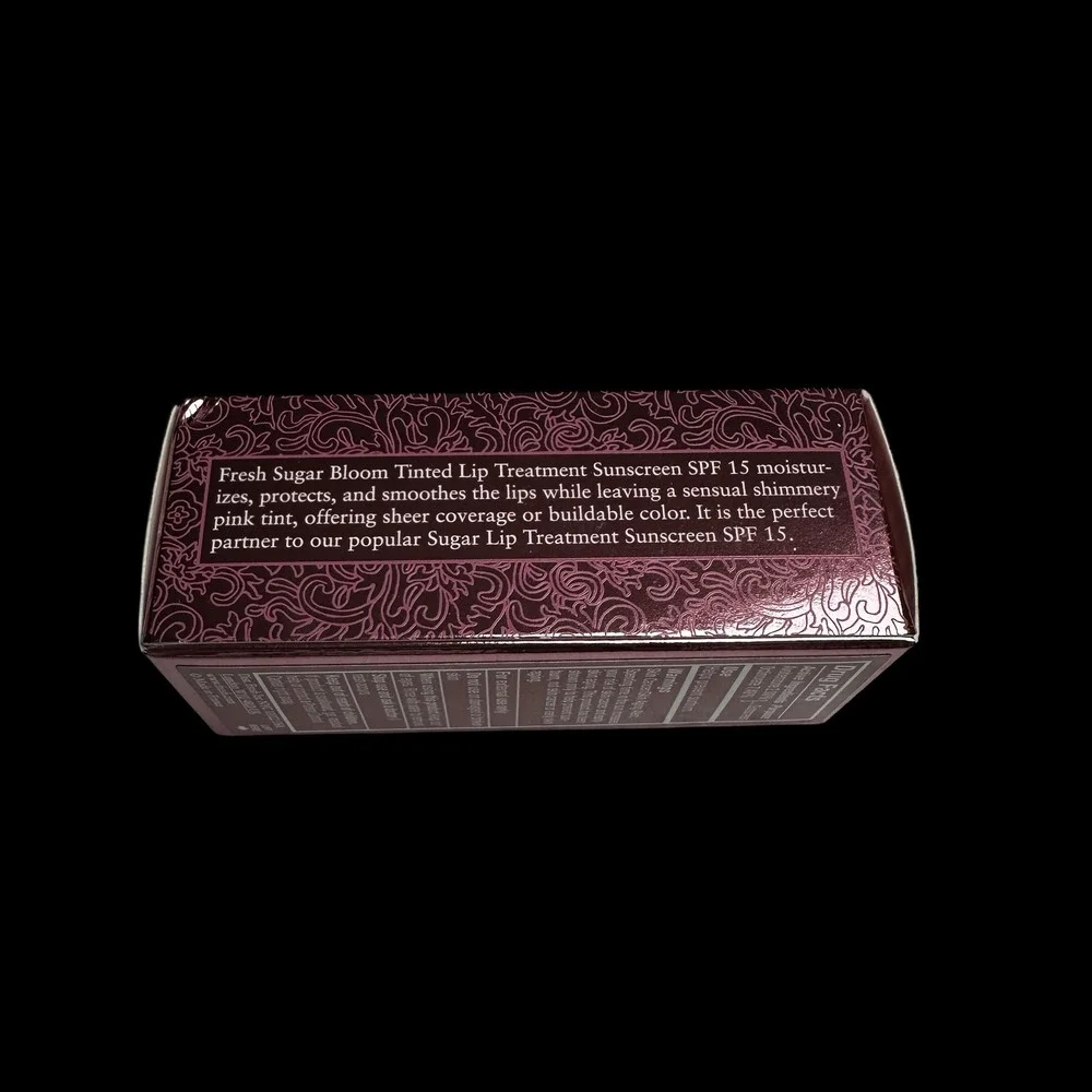 Fresh Sugar Velvet Tinted Lip Treatment Sunscreen SPF 15 Shimmer Pink 0.15oz NIB
